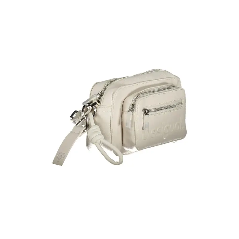 Desigual Borsa a tracolla Donna Bianco 4061497 miniatura 3