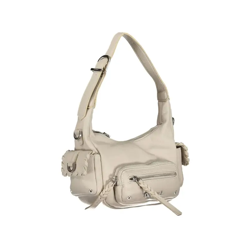 Desigual Borsa a tracolla Donna Bianco 4061494 miniatura 3