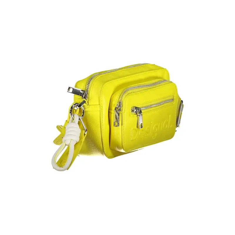 Desigual Borsa a tracolla Donna Giallo 4061468 miniatura 3