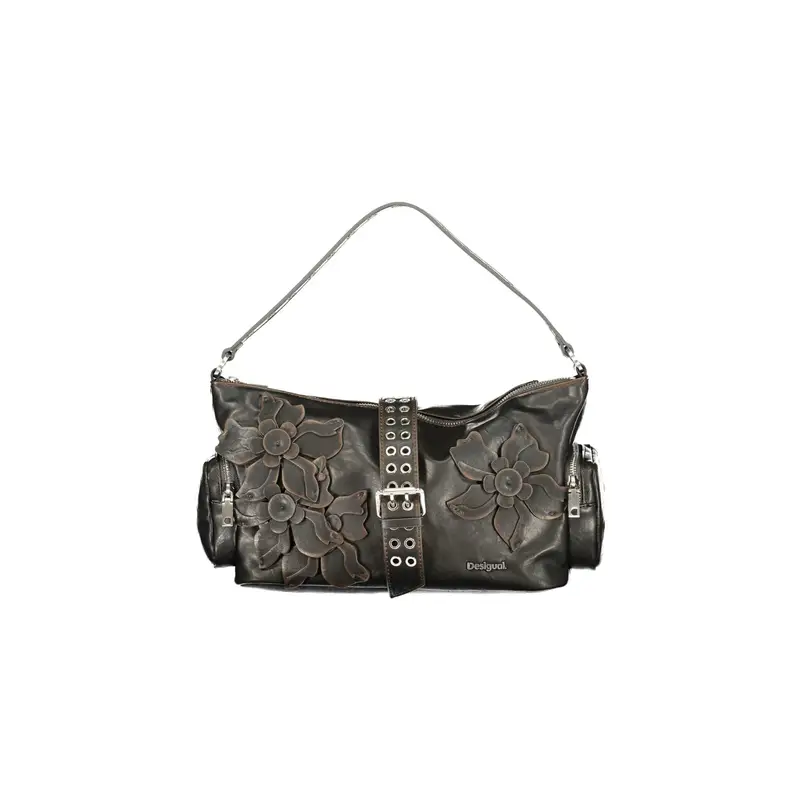 Borsa a Tracolla Donna Marrone Logo