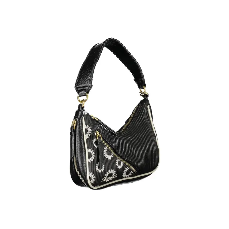 Desigual Borsa a tracolla Donna Nero 4060955 miniatura 3