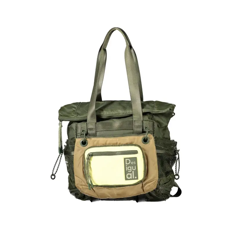 Borsa a Tracolla Donna Verde 2 Manici