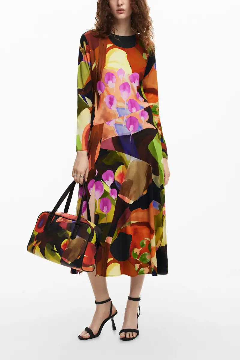 Borsa Arty con cerniera GREEN miniatura 2