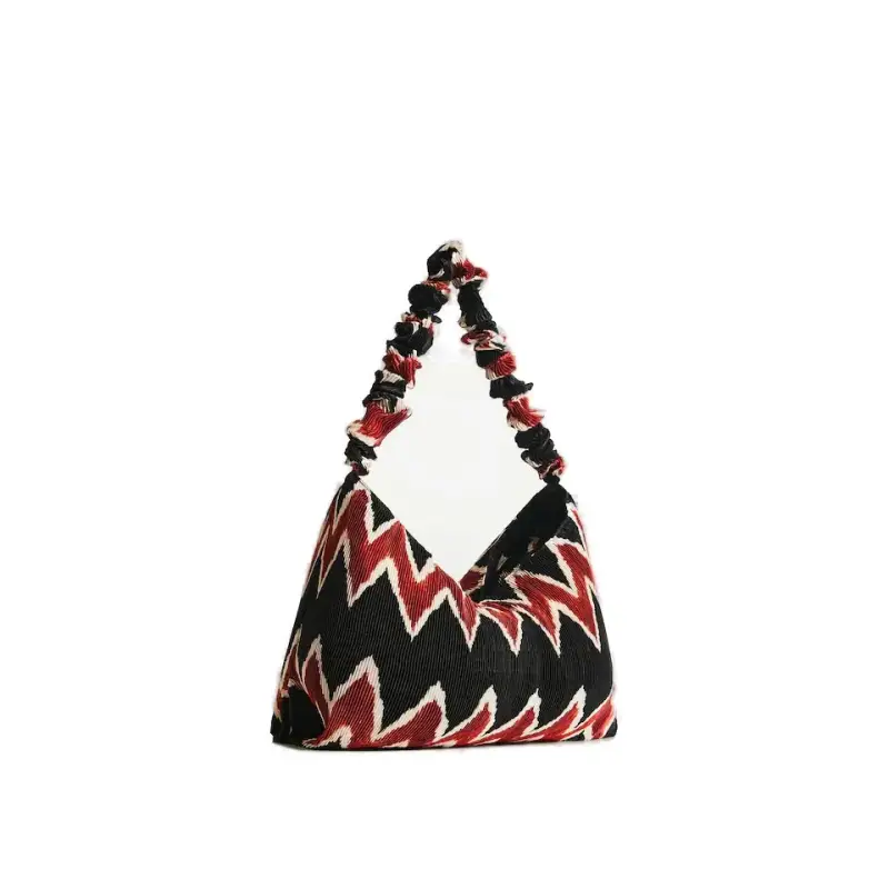 Borsa da donna Desigual Zigzag Pleated Idomeni