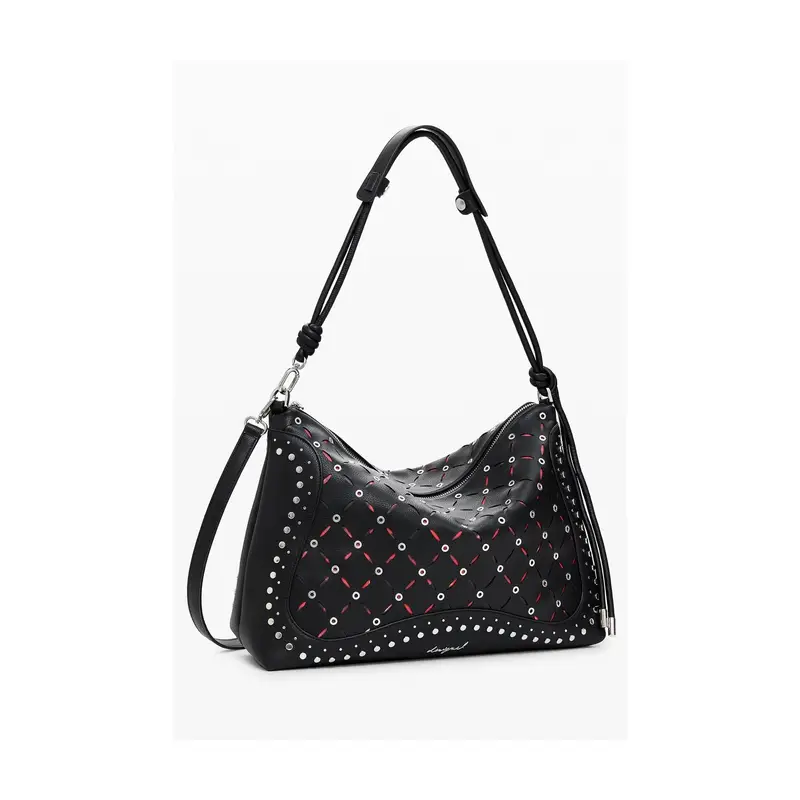 Borsa Donna a Spalla e Tracolla Yankee Leiria Mini Nero miniatura 2