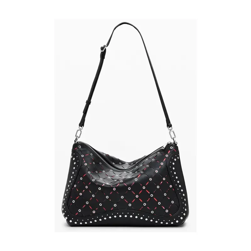 Borsa Donna a Spalla e Tracolla Yankee Leiria Mini Nero miniatura 3