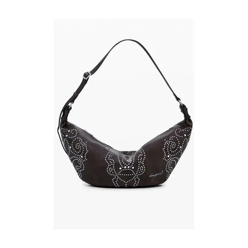 Borsa Donna a Spalla Marrone, Poker Face Munster