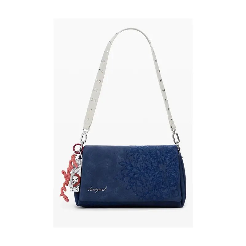 Borsa Donna Blu a Spalla Sierra Naron Medium Flap