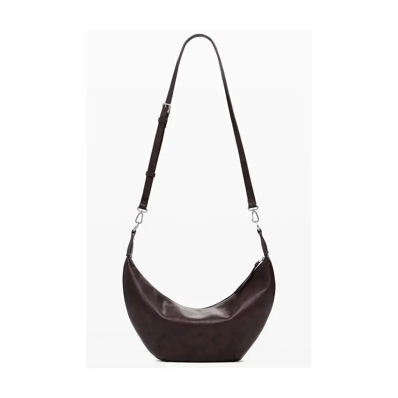 Borsa Donna Marrone a Spalla Half Logo Zante miniatura 3