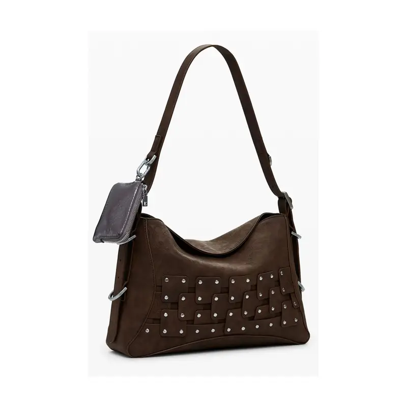 Desigual Portamonete Donna Marrone 3803596 miniatura 2