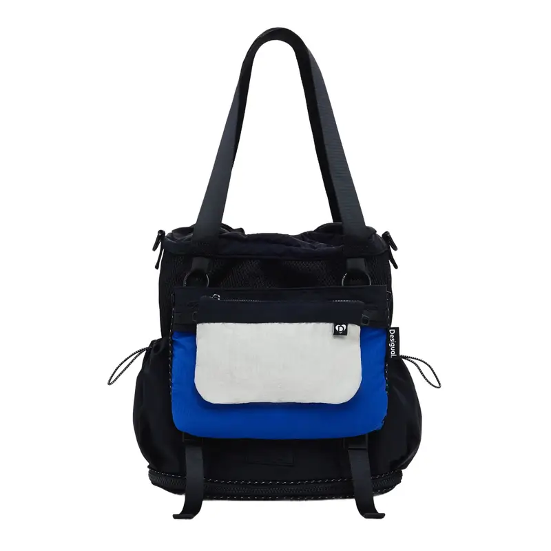 Borsa Donna Nera Basic Modular Discover Zaino Nero