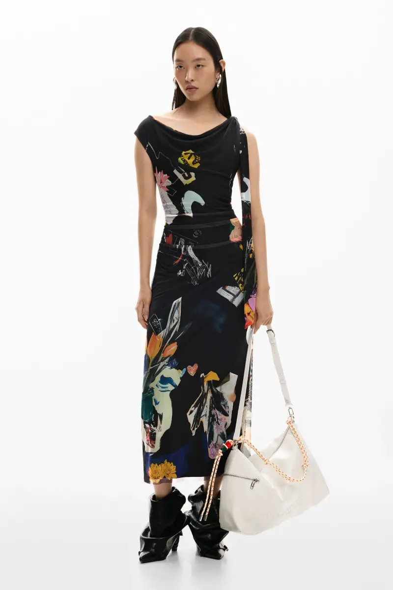 Borsa grande charms WHITE miniatura 2