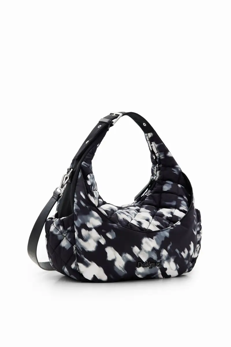 Borsa grande trapuntata BLACK