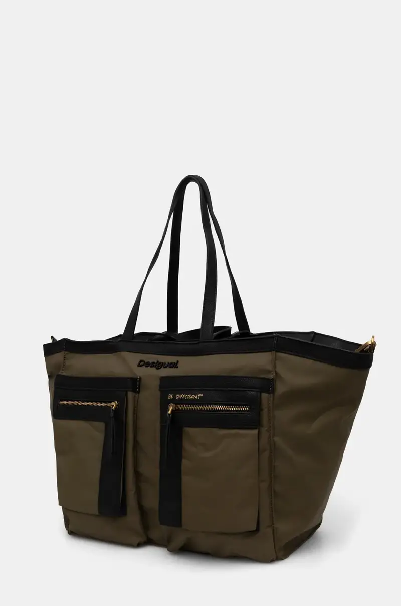 borsa HOPPER GUIMAR MAXI MUL colore verde 24WAXY03 miniatura 2