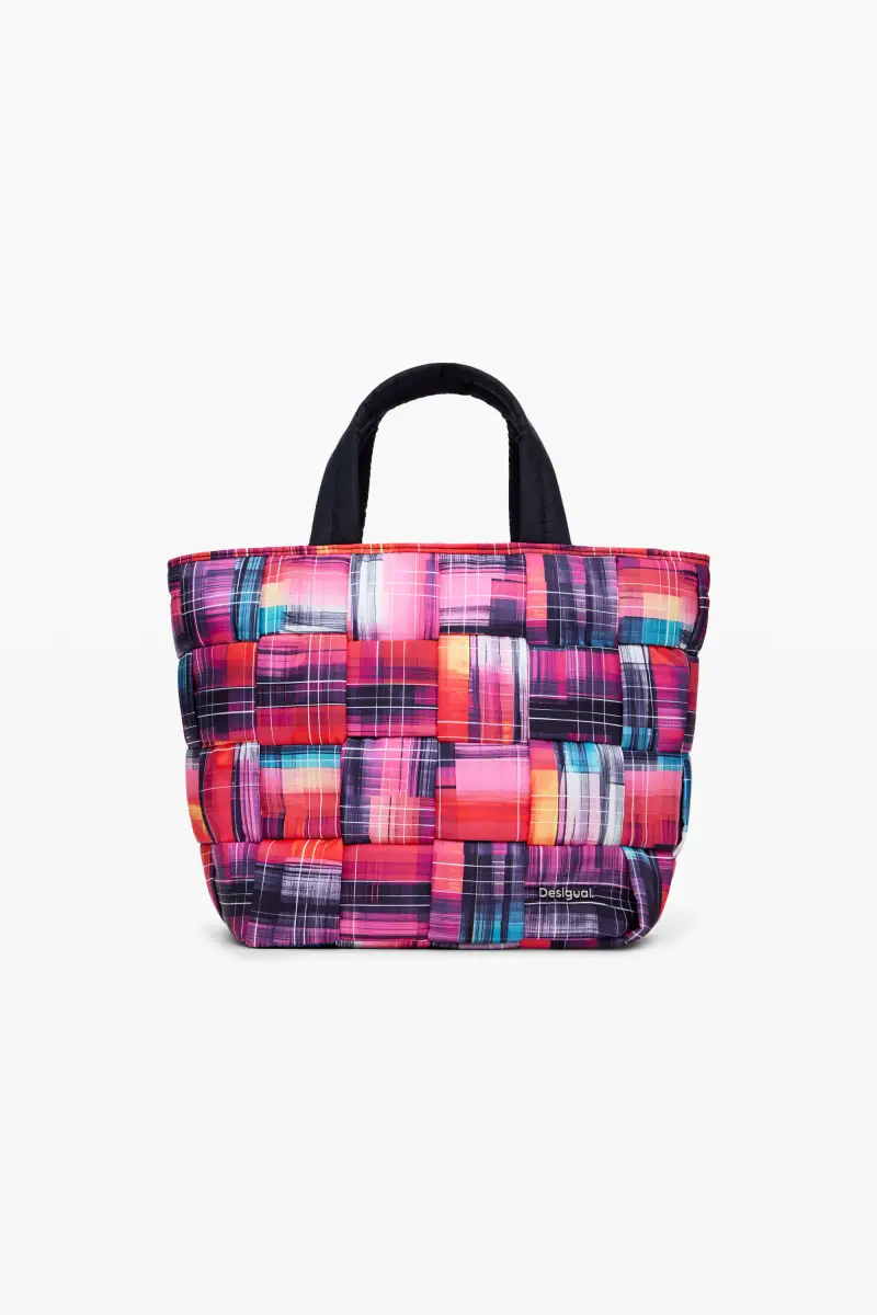 Borsa in nylon Arty con manici multiposizione MATERIAL FINISHES