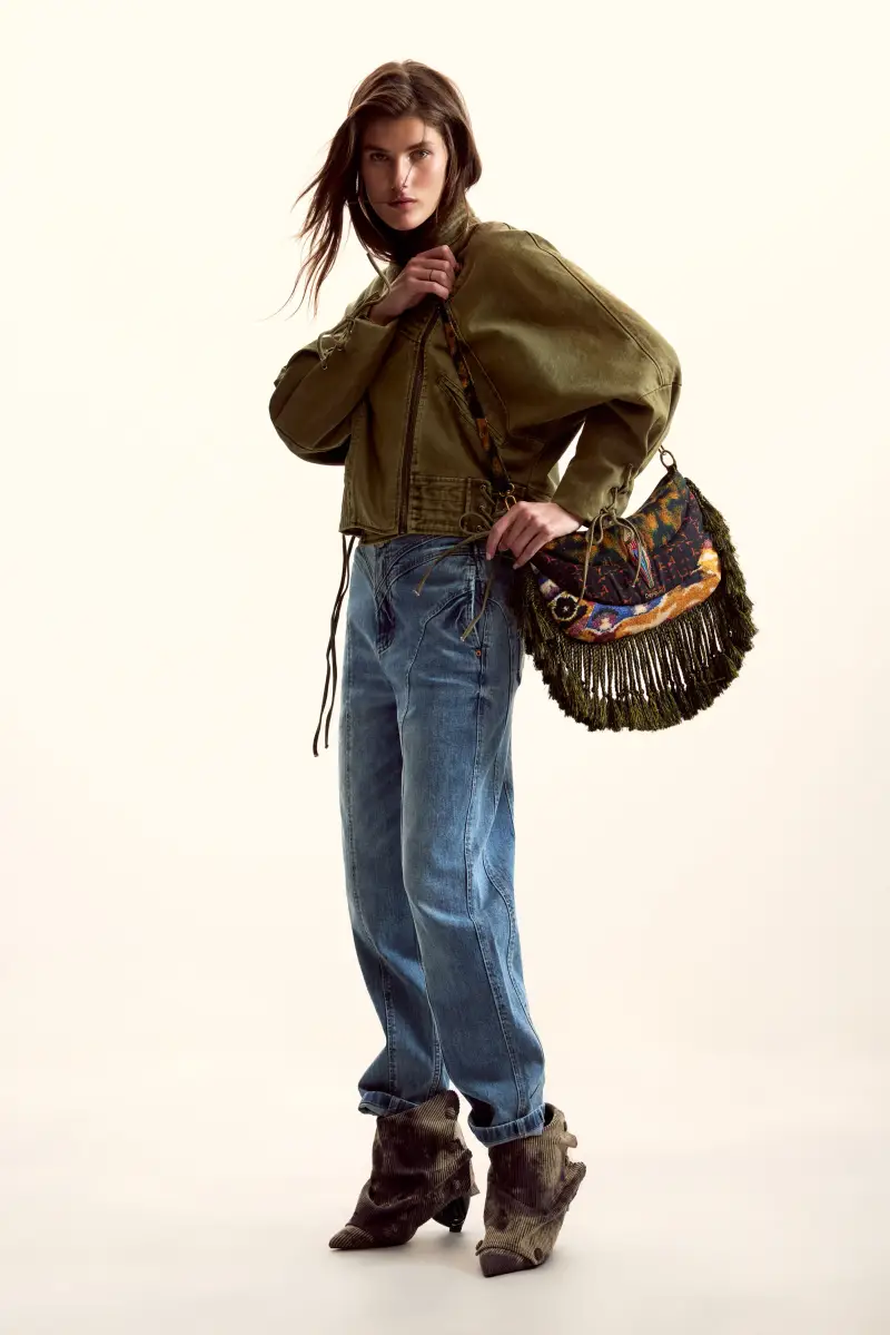 Desigual Borsa a tracolla Verde 4085229 miniatura 2