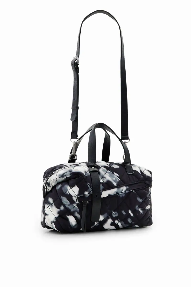 Borsa media trapuntata BLACK miniatura 2