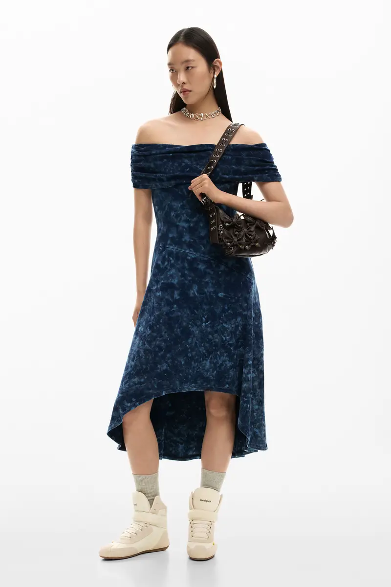 borsa piccola con applicazioni a farfalla BROWN miniatura 2