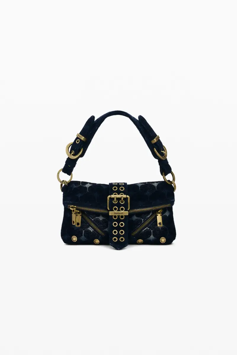 Borsa piccola con fibbie BROWN