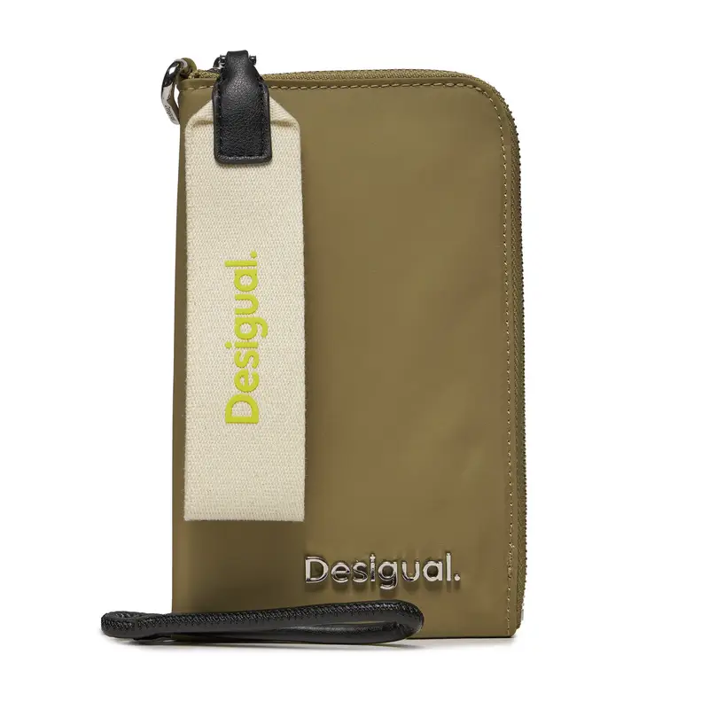 Borsa porta telefono Desigual 24SAYY03 Cachi
