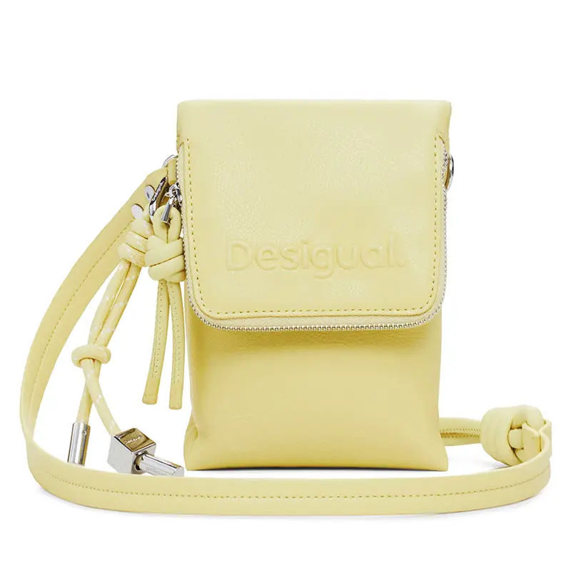 Borsa porta telefono Desigual 25SAYP37 Giallo