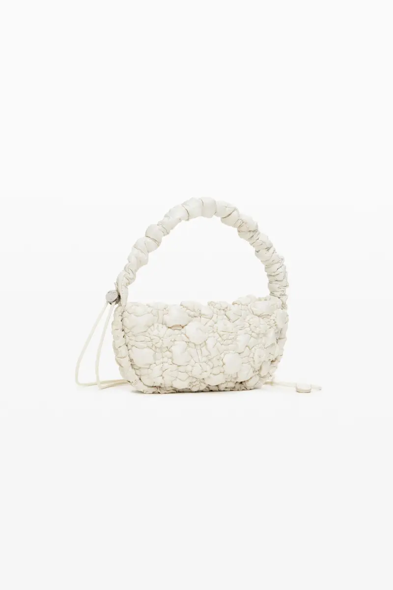 Borsa S trapuntata WHITE miniatura 2