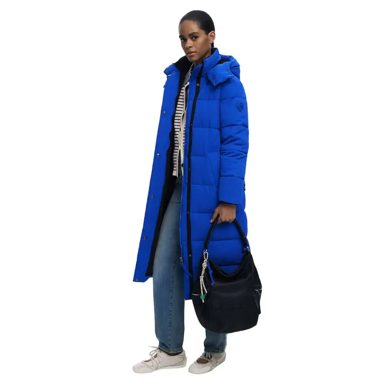 Borsa Zaino Donna Half Logo Africa con Stampa in Rilievo Nero miniatura 2