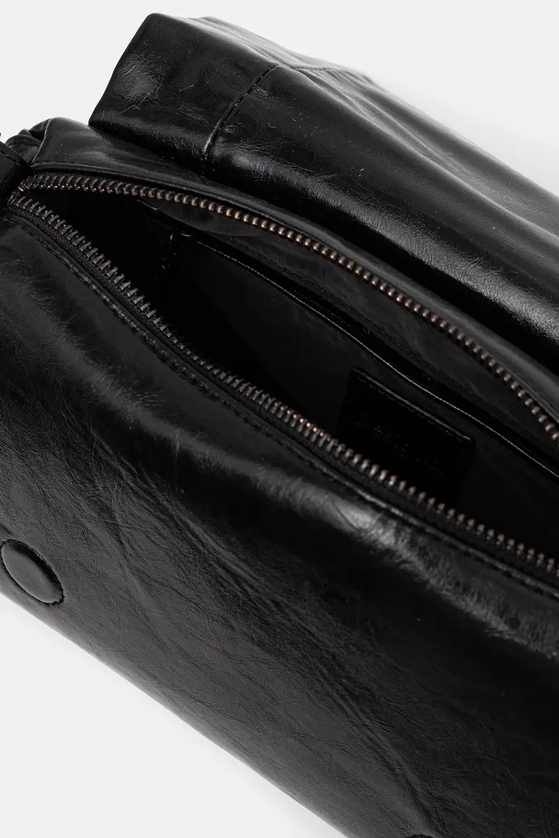 borsetta FLOWERINA NARON MEDI colore nero 25WAXP90 miniatura 5