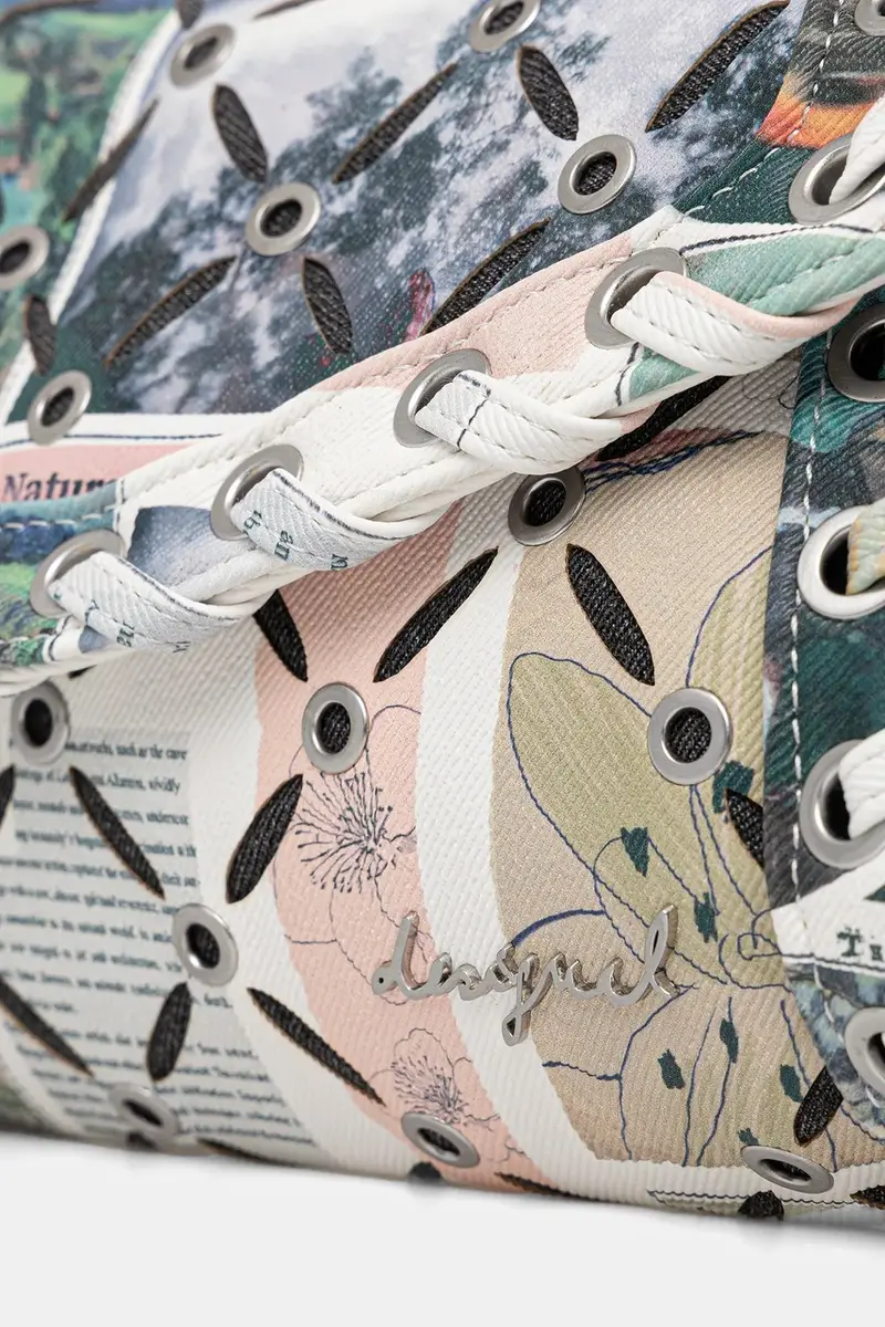 borsetta JULIETT CUT OUT colore verde 25WAXD02 miniatura 4