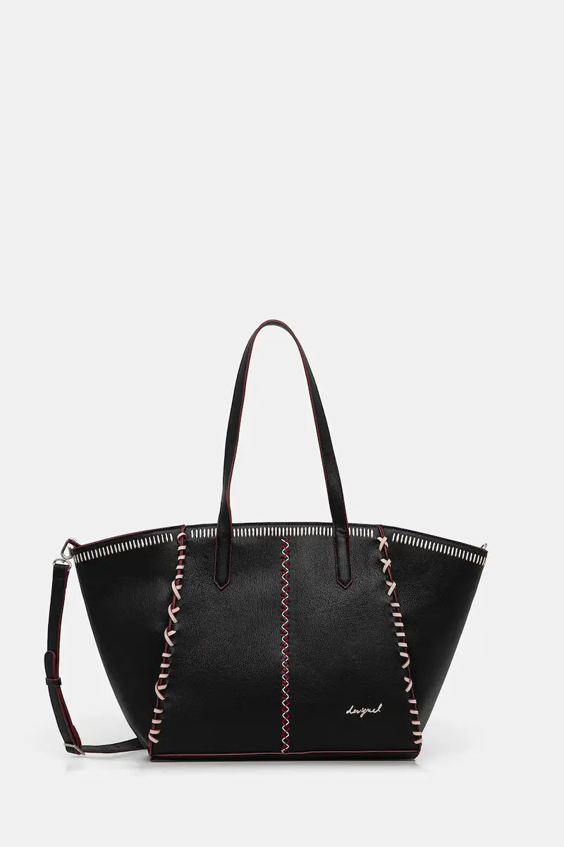 borsetta MANHATTAN PESPUNTES G colore nero 25WAXP95