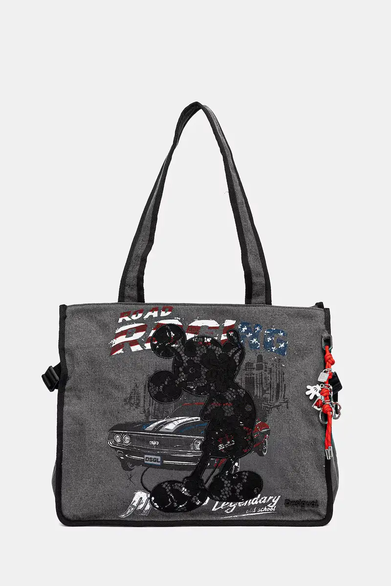 borsetta MICKEY STUD colore grigio 25WAXD20