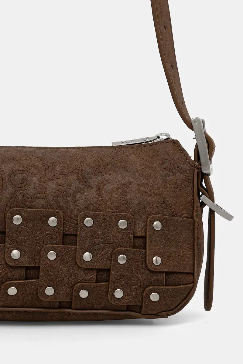 borsetta NEW PATCH 1 CHOCO colore marrone 25WAXPBO miniatura 3