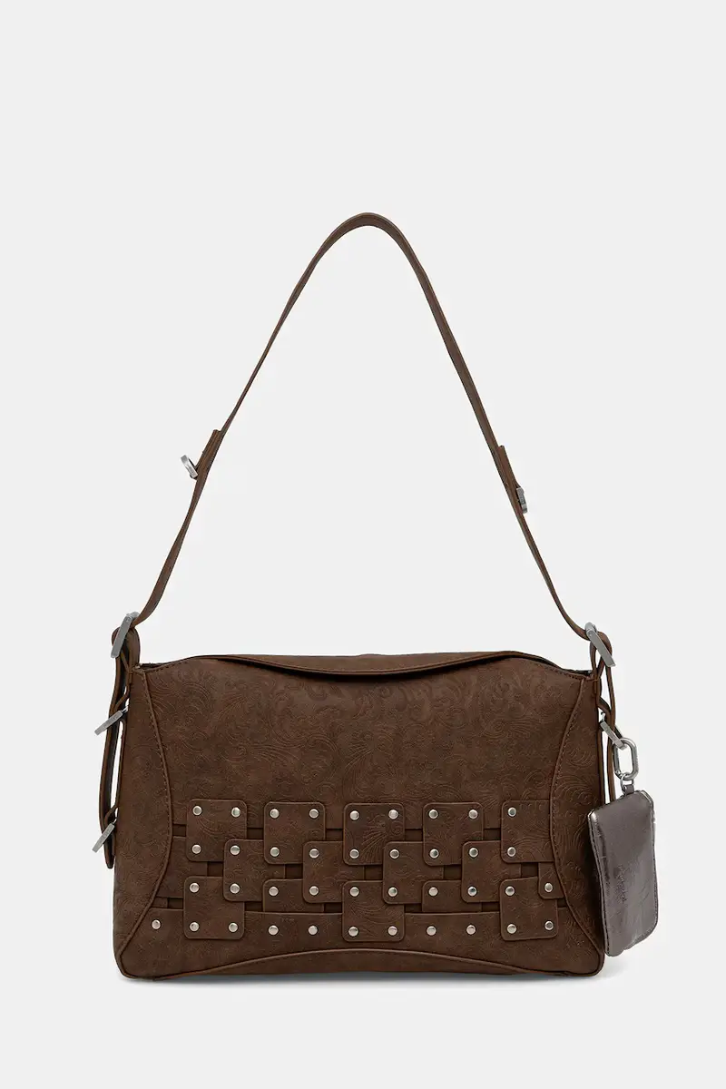 borsetta NEW PATCH 2 CHOCO colore marrone 25WAXPBP