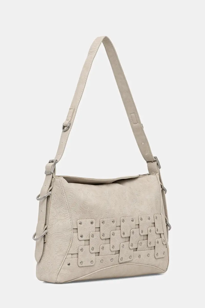 borsetta NEW PATCH 2 PIEDRA colore beige 25WAXPBR miniatura 2