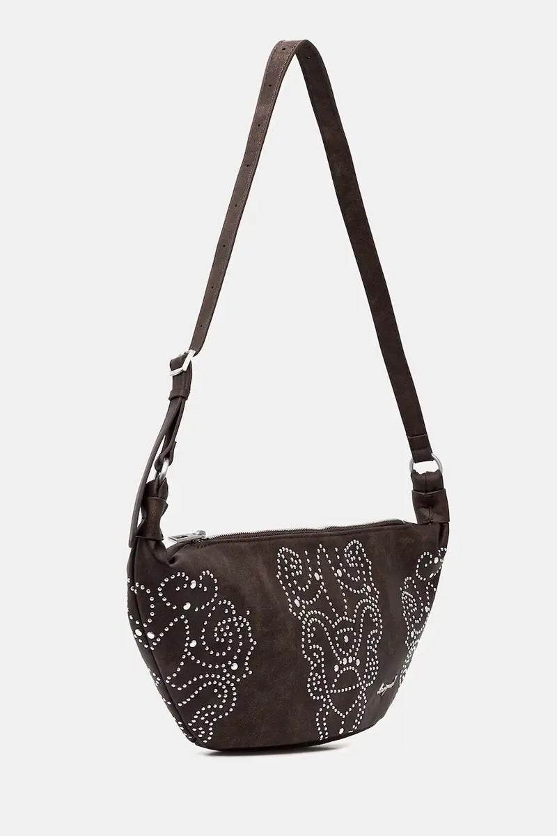 borsetta POKER FACE MUNSTE colore marrone 25WAXP33 miniatura 2