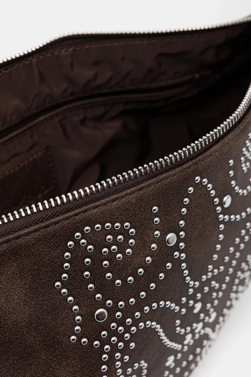 borsetta POKER FACE MUNSTE colore marrone 25WAXP33 miniatura 5