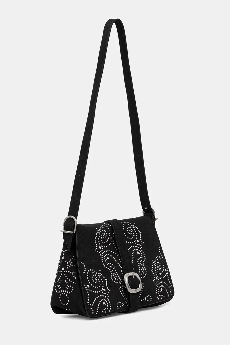 borsetta POKER FACE POSADAS MI colore nero 25WAXPBH miniatura 2