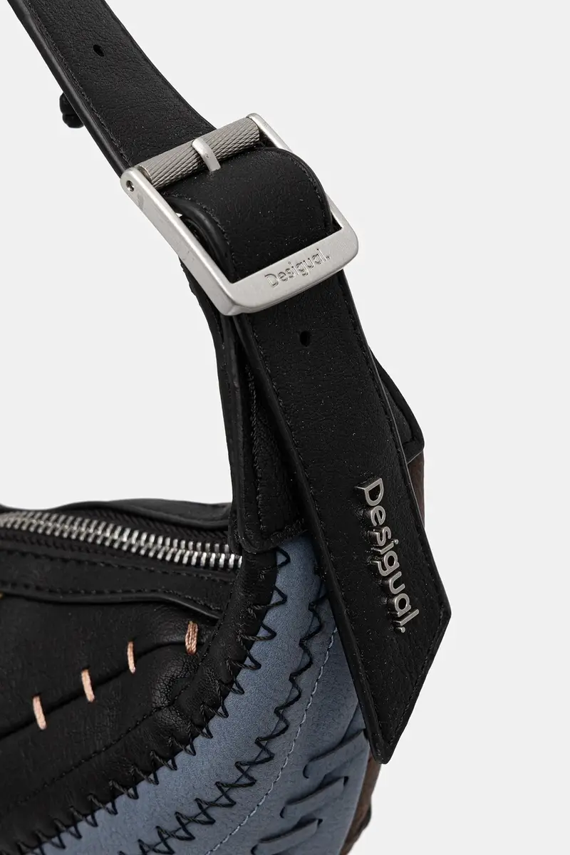 borsetta QUEBEC WHIPSTITCH PAT colore nero 25WAXP77 miniatura 4