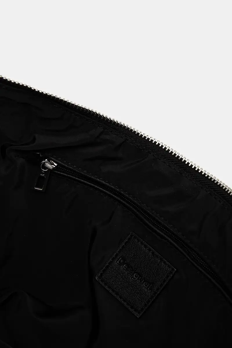 borsetta QUEBEC WHIPSTITCH PAT colore nero 25WAXP77 miniatura 5