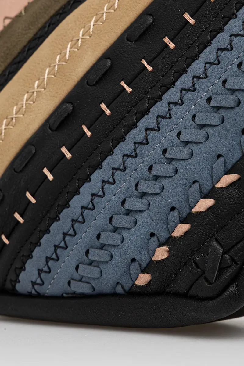 borsetta QUEBEC WHIPSTITCH PAT colore nero 25WAXP78 miniatura 4