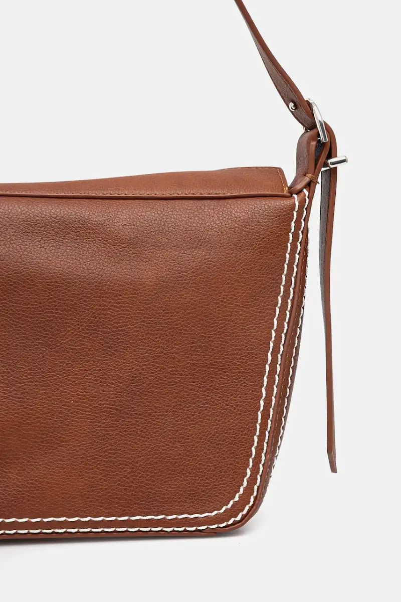 borsetta TRAMA MUNICH colore marrone 25SAXP52 miniatura 3