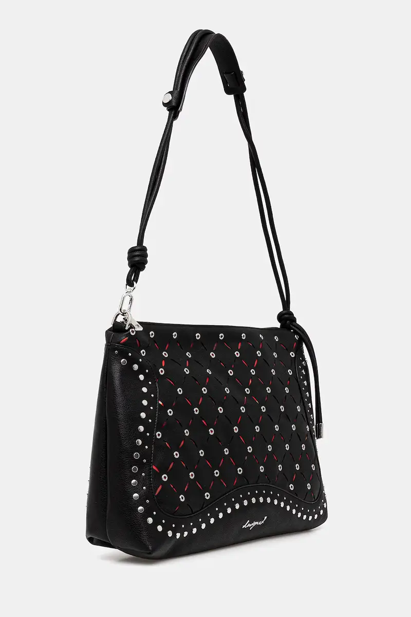 borsetta YANKEE LEIRIA MINI BL colore nero 25WAXP37 miniatura 2