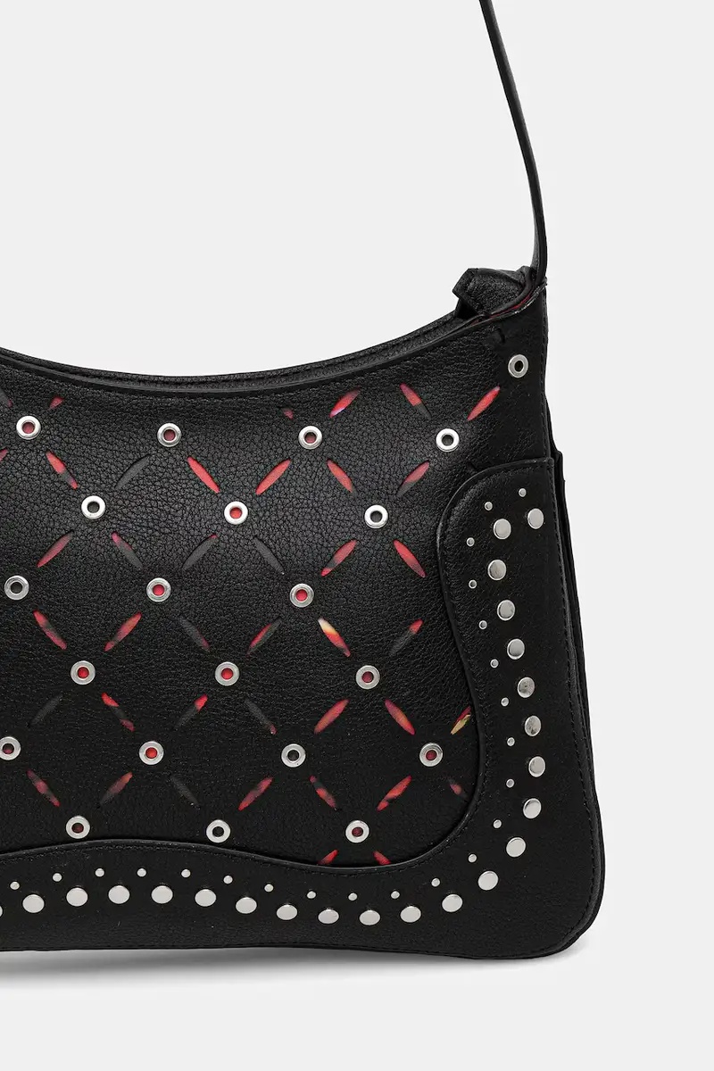 borsetta YANKEE MANAOS BLACK colore nero 25WAXP38 miniatura 3