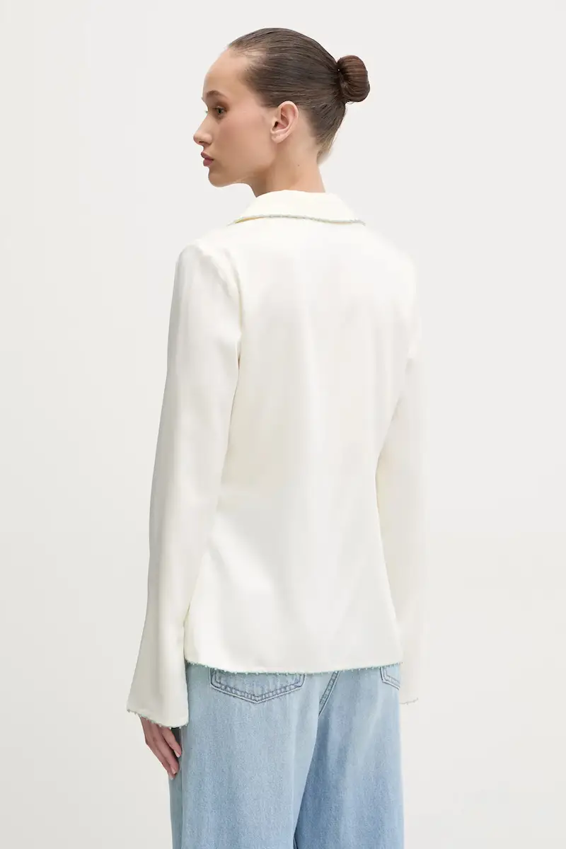 camicetta ERIS donna colore beige 25SWBW08 miniatura 3