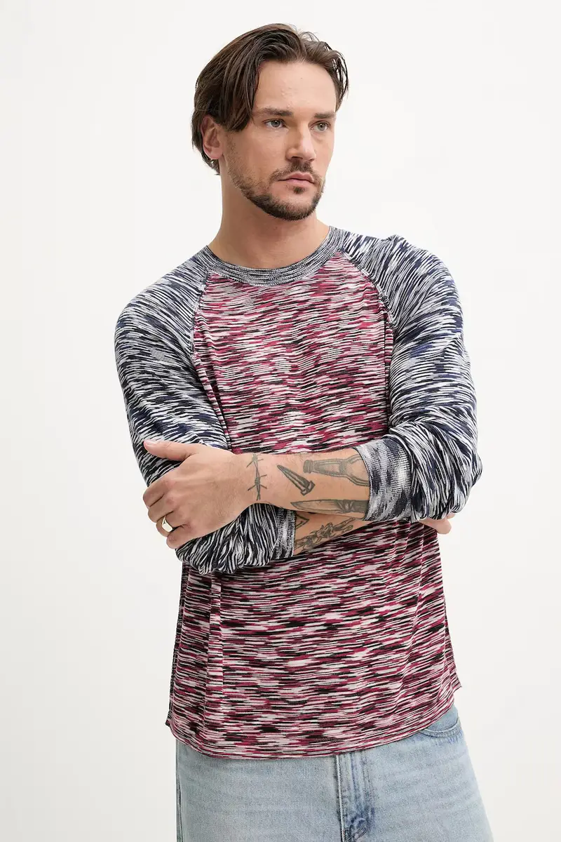 camicia a maniche lunghe BRUNSWICK colore blu navy 25SMTF03