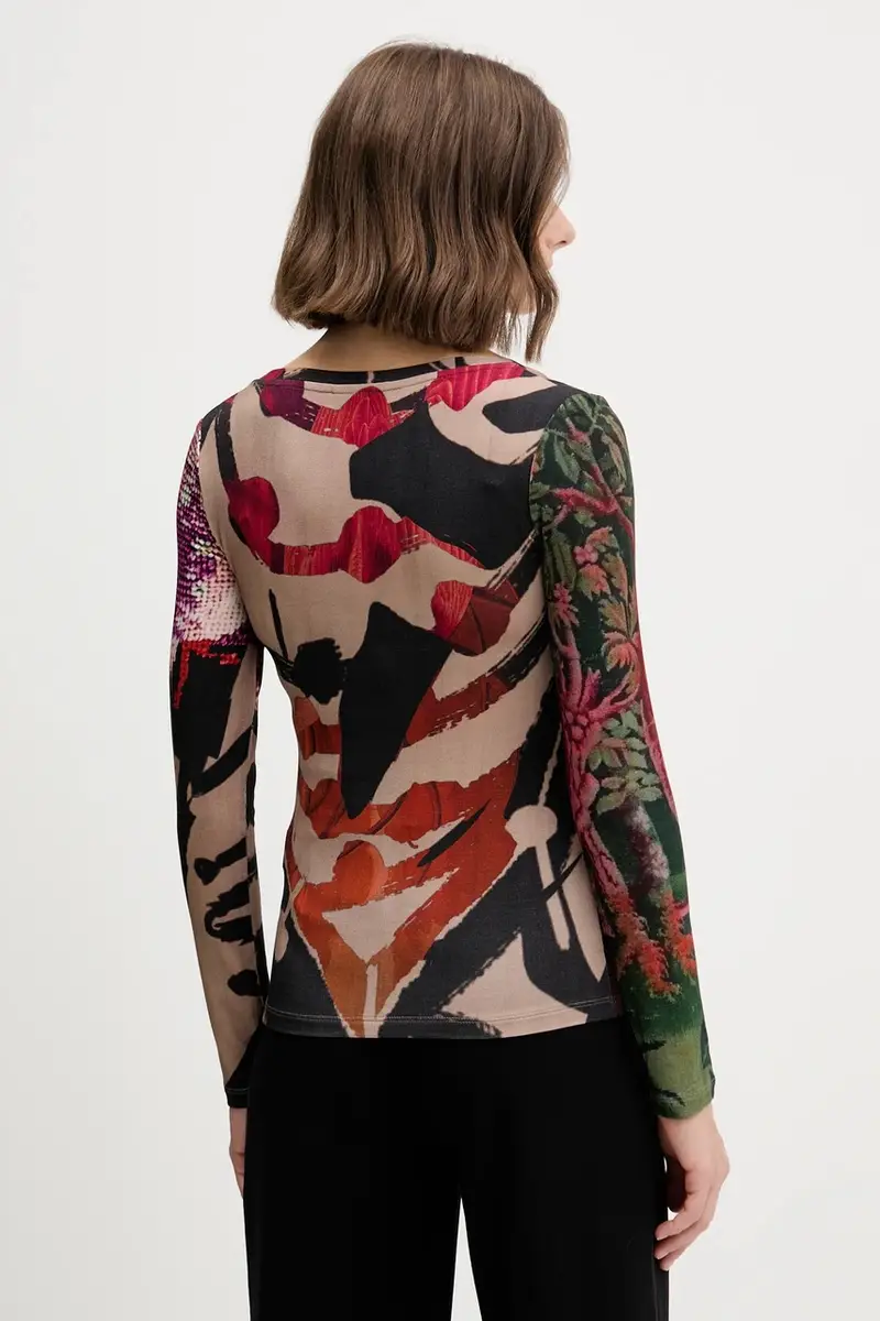 camicia a maniche lunghe JAPON LACROIX donna colore beige 25WWTK38 miniatura 3