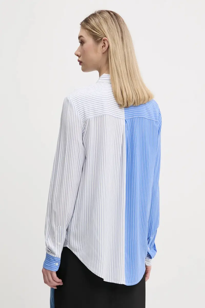 camicia A PERFECT RIDE donna colore blu 25SWCW36 miniatura 3