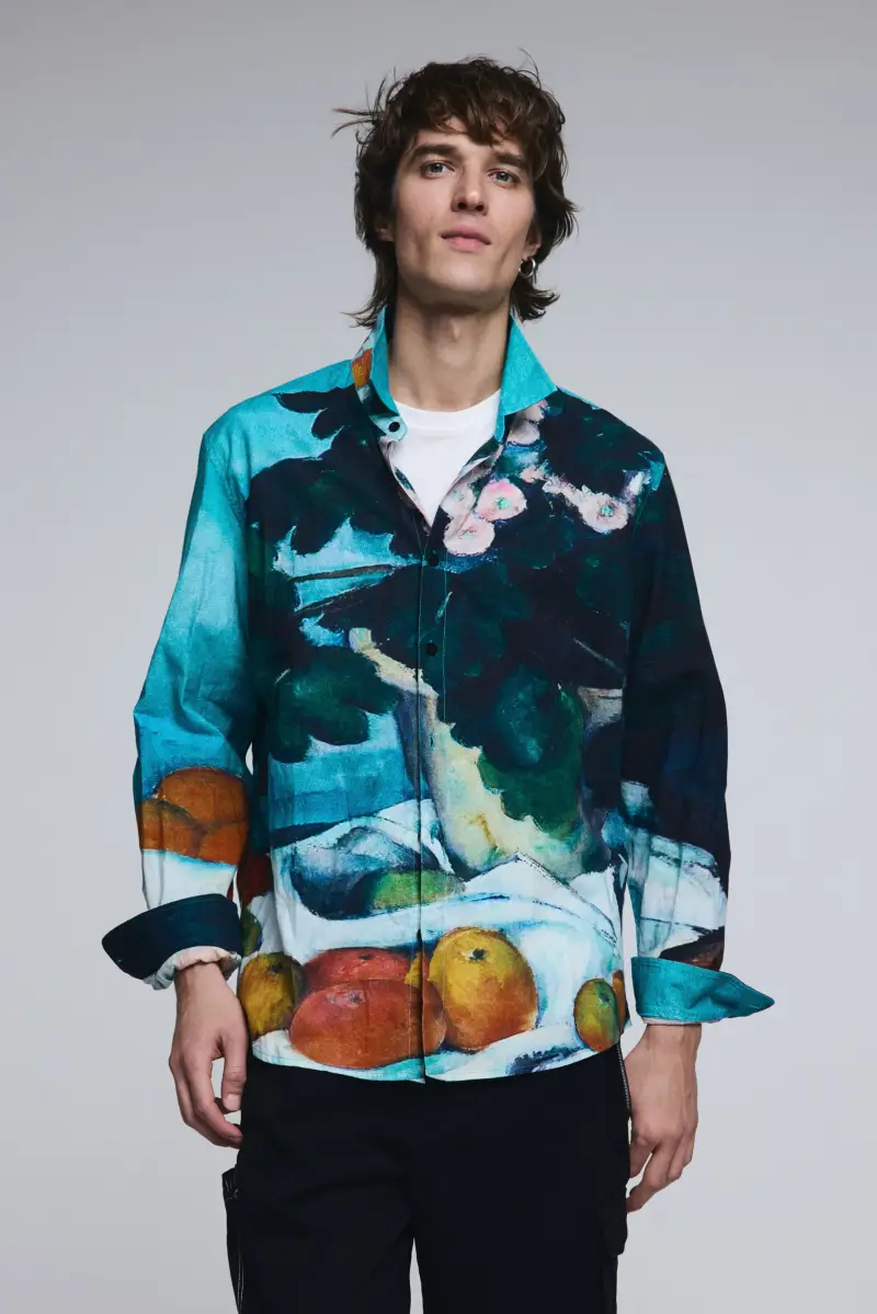 Camicia a quadri bodegÃ³n BLUE