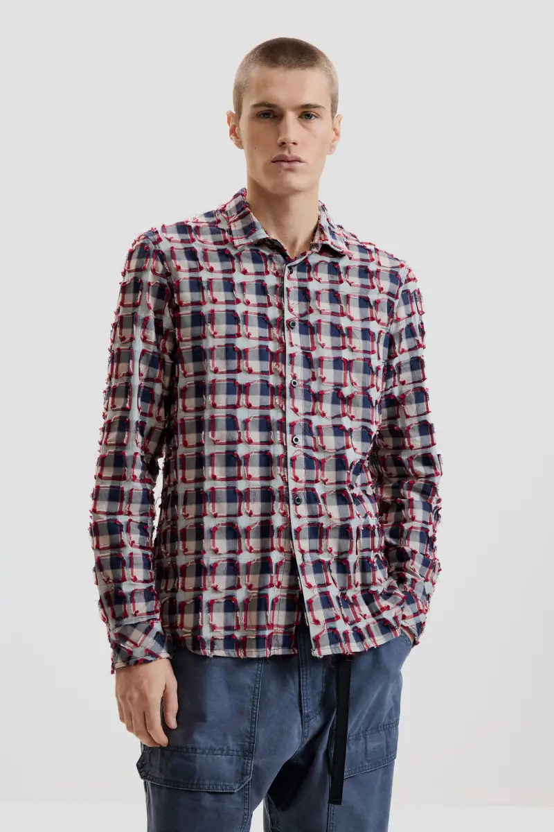 Camicia a quadri RED