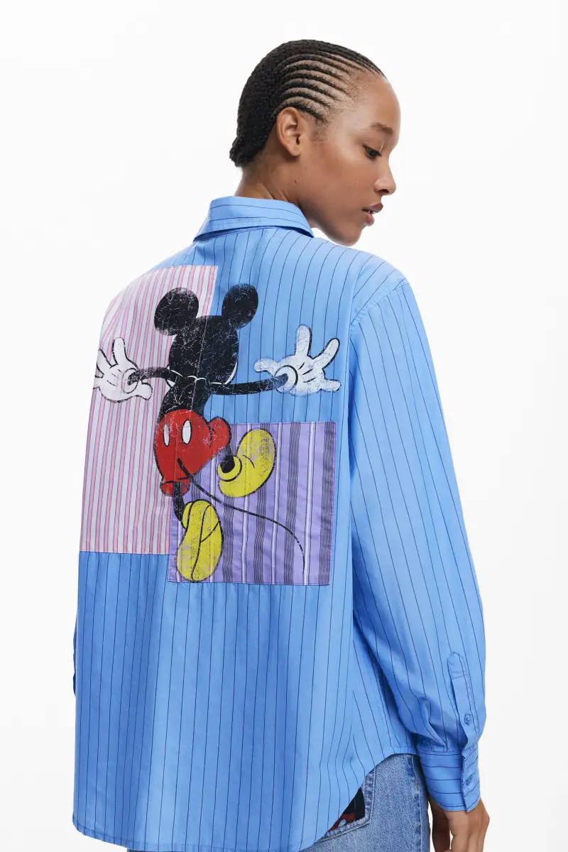 Camicia a righe Mickeyâ"¢ BLUE
